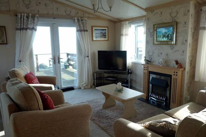 2 Bedroom Lodge, Beach Location, Fabulous Views in Dumfries und Galloway