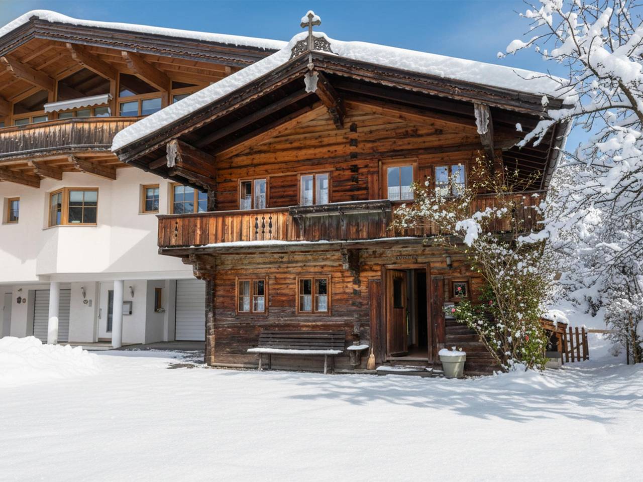 Uriges Tiroler Haus, nur 270m zum Skilift in Kirchberg in Tirol, Kitzbüheler Alpen
