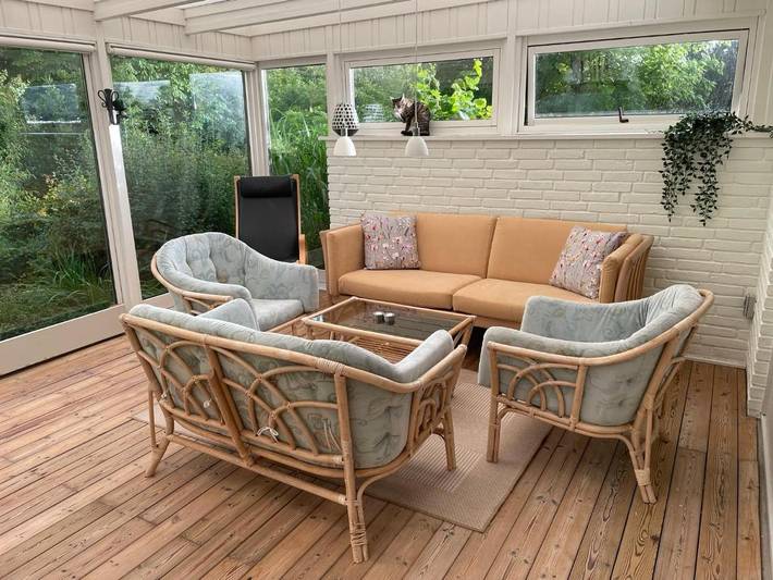 Ferienhaus für 10 Personen, mit Terrasse und Garten