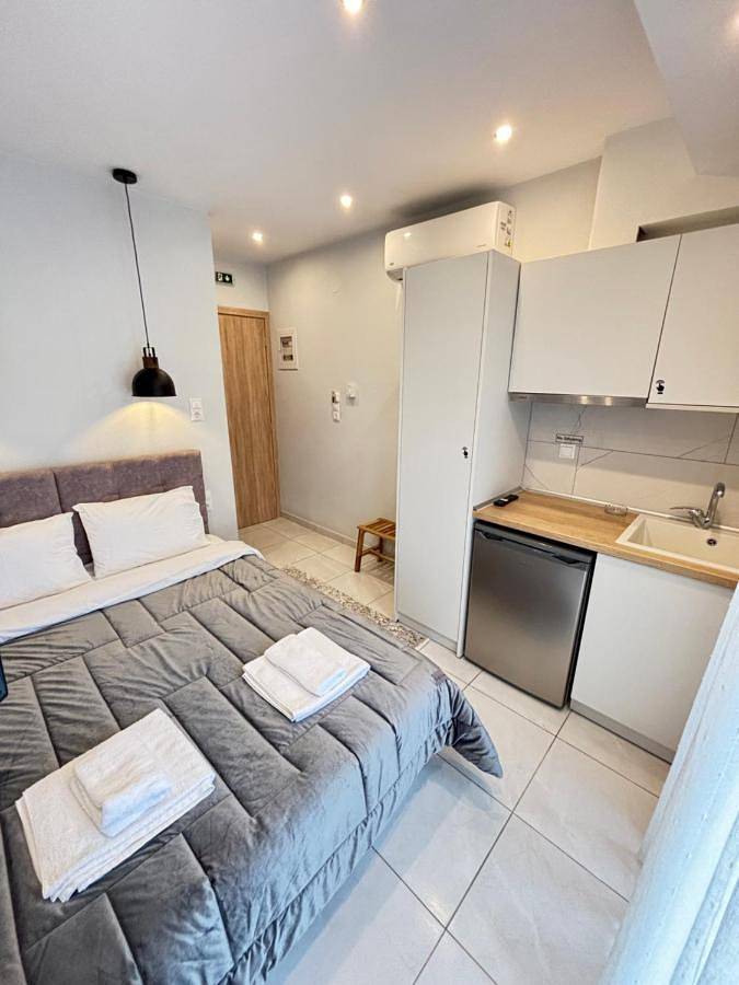 Gîte pour 4 personnes, avec balcon et jardin, animaux acceptés dans Stavros - 3