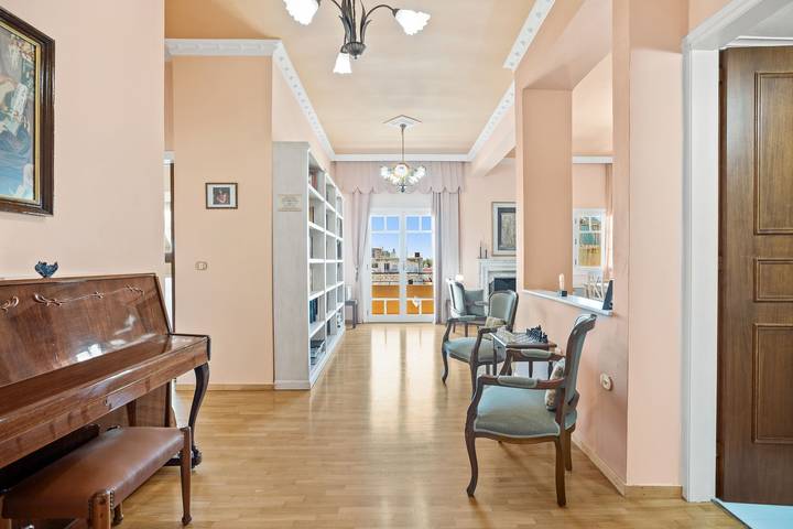 Apartamento entero, Apartamento de vacaciones para 5 personas con balcón in Region de Chania