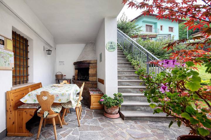 Appartement de vacances pour 5 personnes, avec Balcon et Jardin