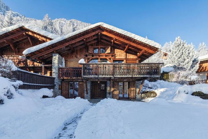 Chalet pour 8 personnes, avec terrasse à Chamonix-Mont-Blanc