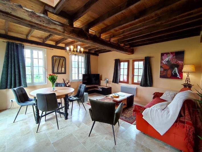 Location de vacances pour 2 personnes, avec Terrasse et Jardin à Saint-Martin-du-Bec