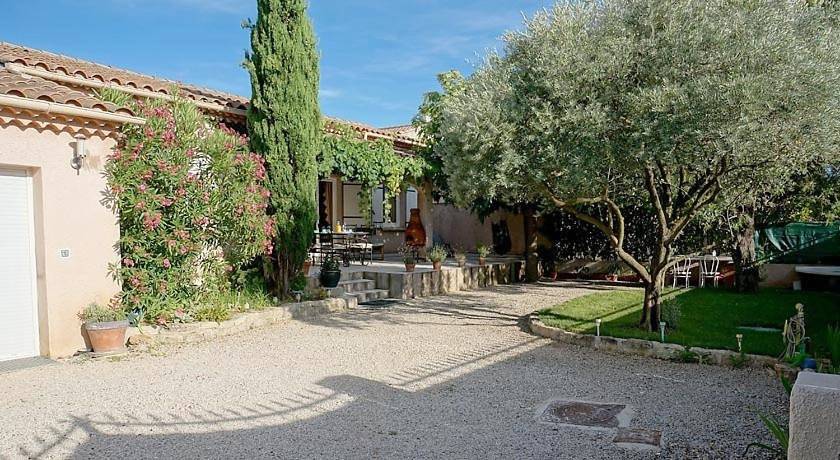 Chambre d’hôte pour 2 personnes, avec Terrasse ainsi que Jardin et Vue à Carpentras