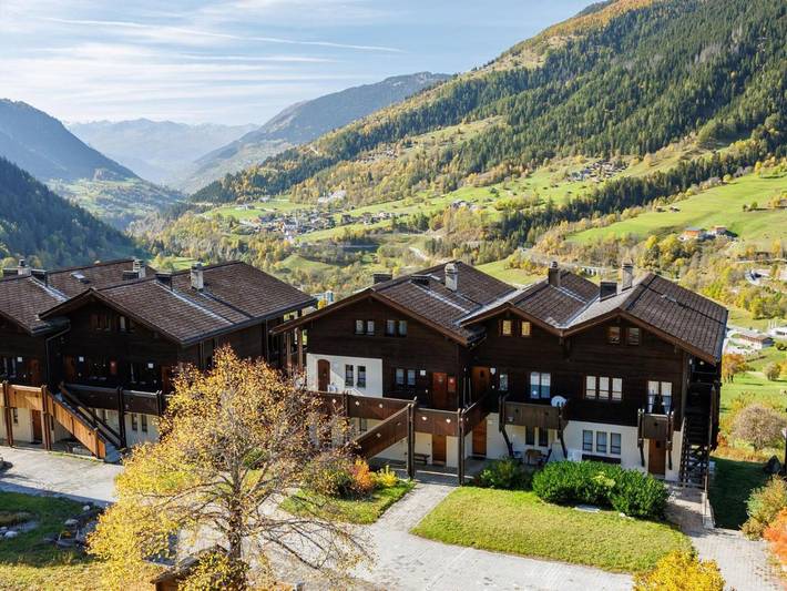 Ferienwohnung für 2 Personen, mit Terrasse in Ernen