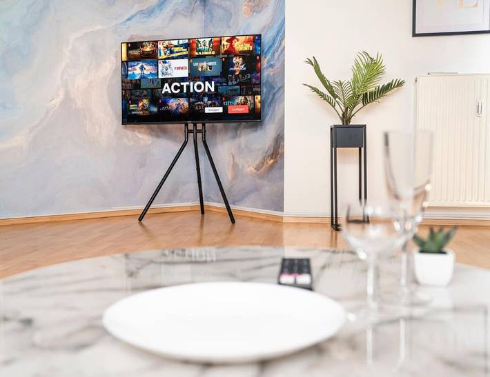 Ferienwohnung für 6 Personen, mit Balkon und Terrasse sowie Ausblick in Gießen - 2