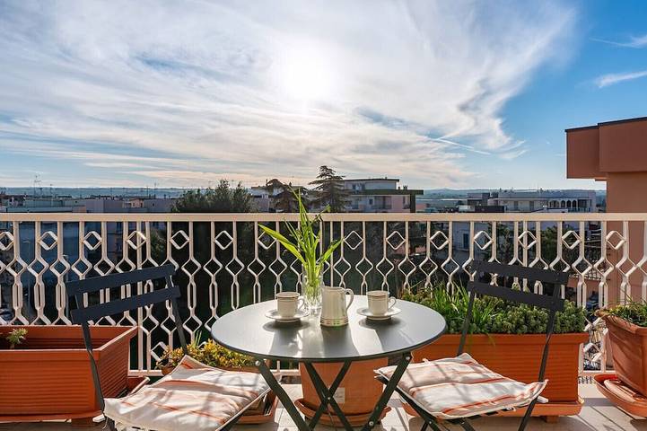 Ferienwohnung für 4 Personen, mit Balkon
