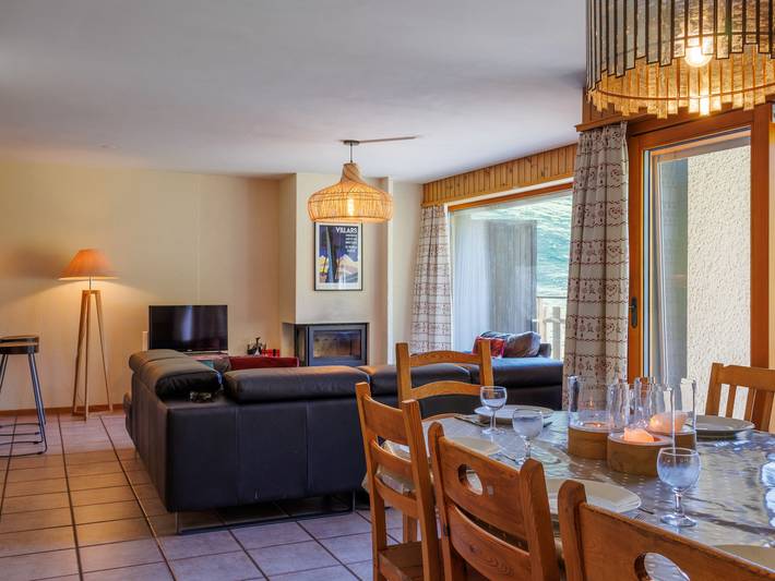 Gîte pour 8 personnes, avec balcon à Nendaz - 3