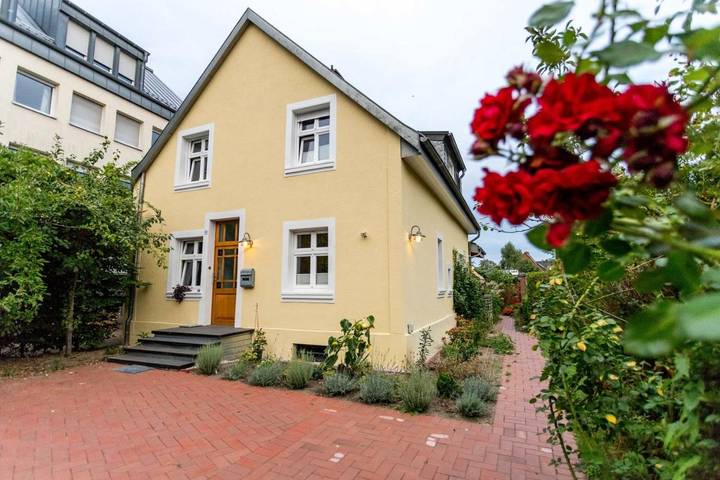 Ferienwohnung für 3 Personen, mit Terrasse und Garten sowie Ausblick in Lüdinghausen