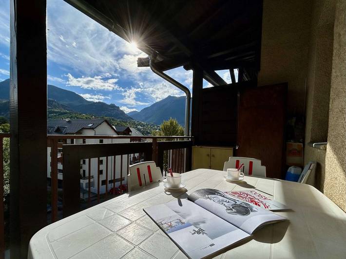 Appartement de vacances pour 2 personnes, avec Balcon et Terrasse à Briançon