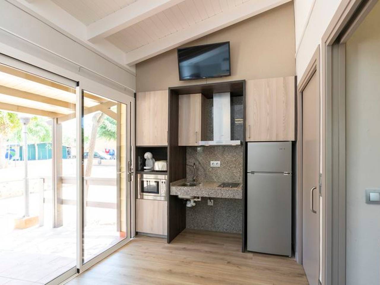 Barrierefreies Bungalow mit Terrasse in Malgrat de Mar in Malgrat de Mar, Costa del Maresme