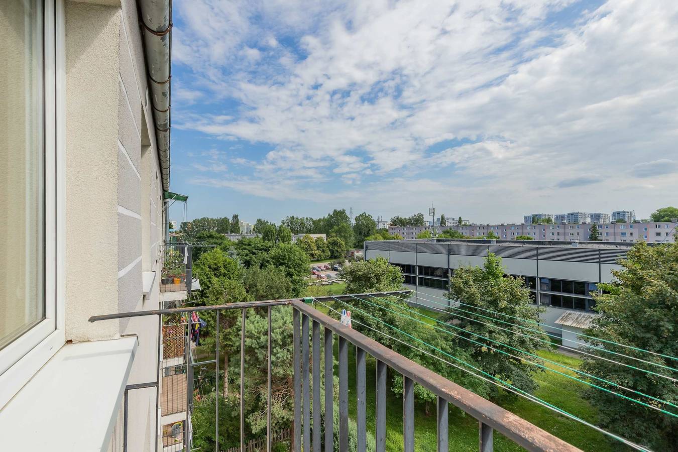 Geheel appartement, Functional Apartment with a Washing Machine | Balcony in Przymorze Wielkie, Gdańsk