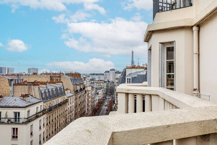 Ganze Wohnung, Ferienwohnung für 4 Personen mit Balkon in Paris, Ile de France