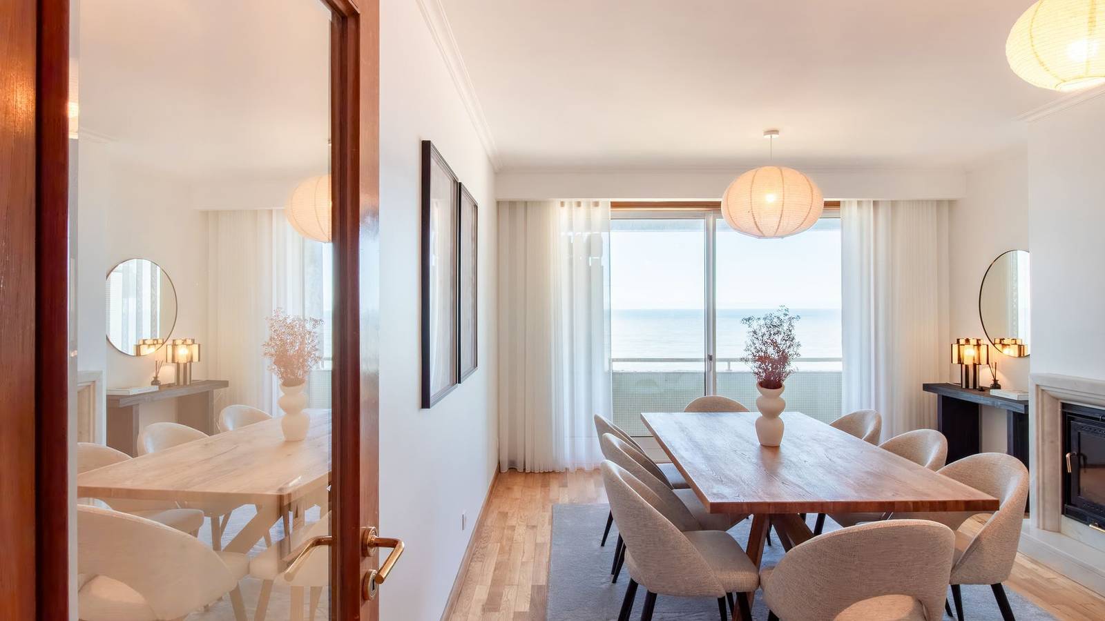 Apartamento entero, Apartamento de vacaciones para 8 personas con vistas al mar in Canidelo, Distrito de Porto