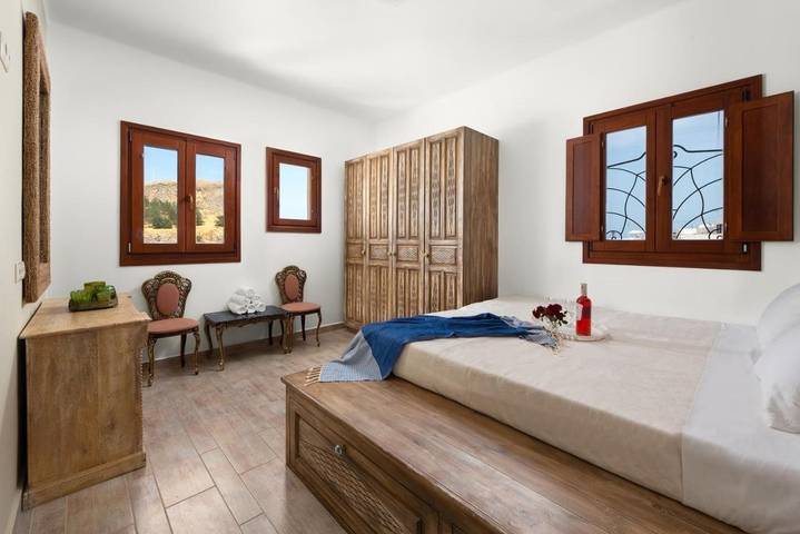 Location de vacances pour 6 personnes, avec jardin à Lindos - 4