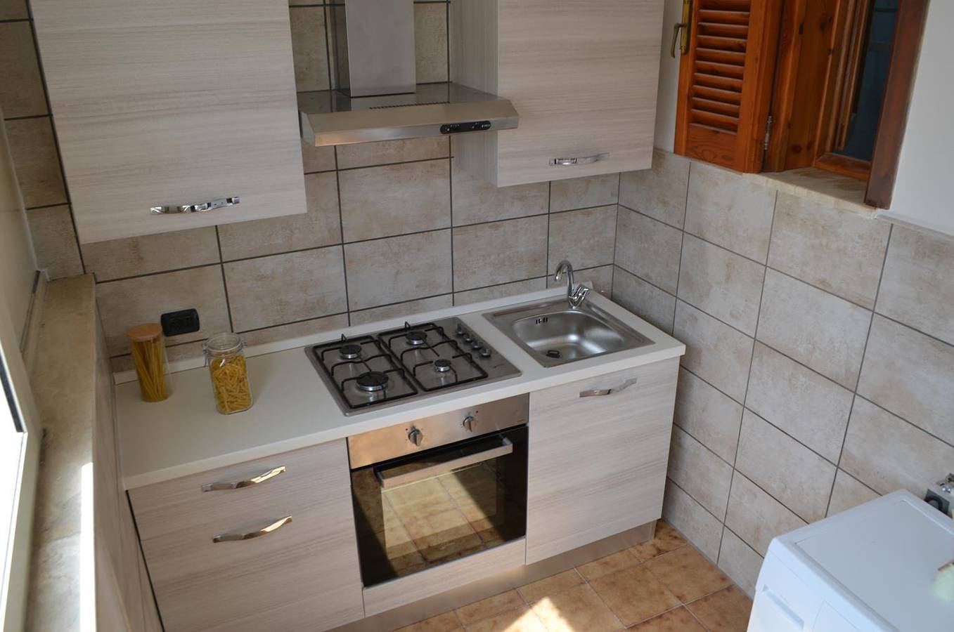 Casa vacanze 'Casa con clima per 6' con balcone, adatta agli animali domestici in San Foca, Provincia di Lecce