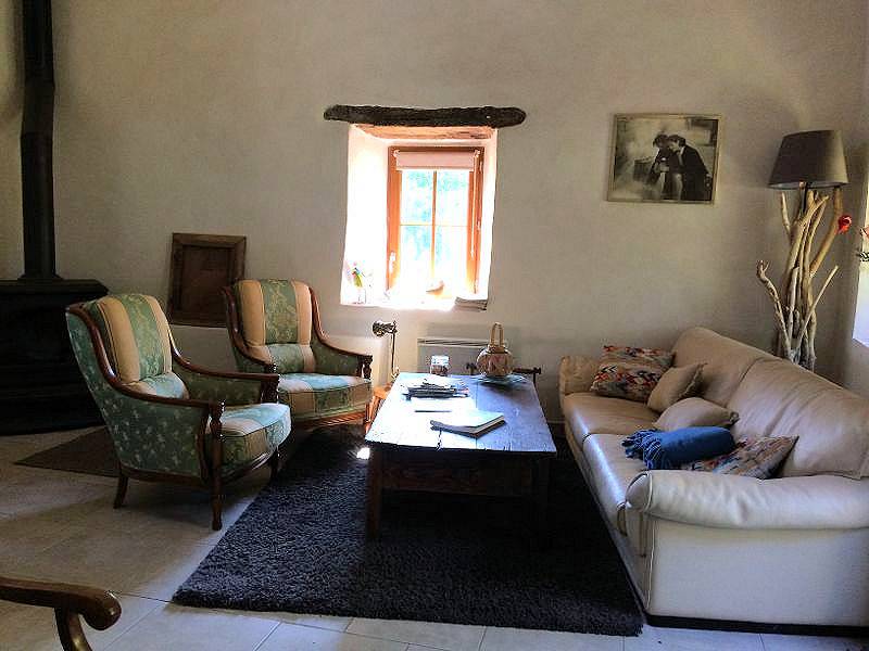 Chambre d'hôtes et salon - Chambre in Saint-Jean-du-Gard, Parc national des Cévennes