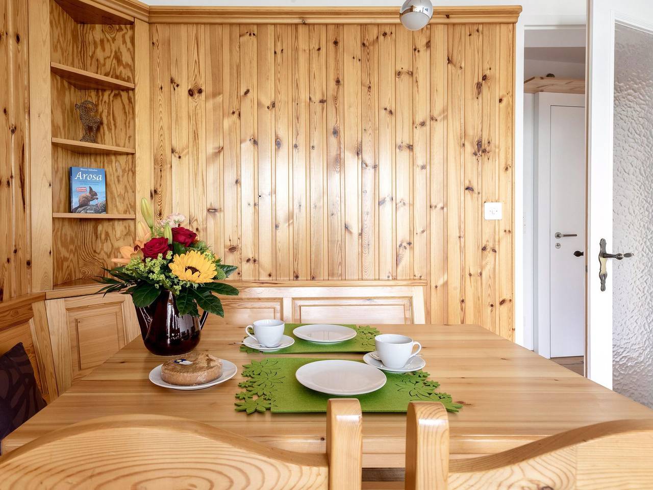 Ganze Ferienwohnung, Casa Viktoria B26 - Appartement/Fewo, Bad, Wc, 4-Bettwohnung in Arosa, Plessur Alpen