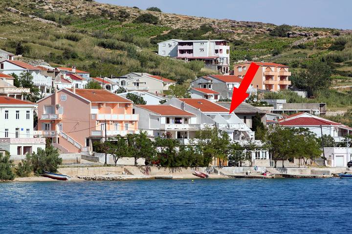 Appartamento intero, Appartamento di due stanze vicino alla spiaggia Metajna (Pago - Pag) -c in Metajna, Pag