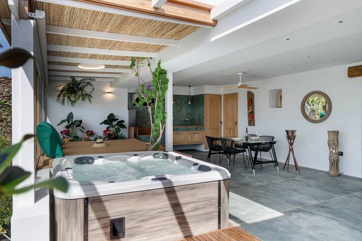 Ganze Wohnung, Ferienwohnung 'El Alcaidón 1' mit WLAN und Klimaanlage in Risco Prieto, Tías