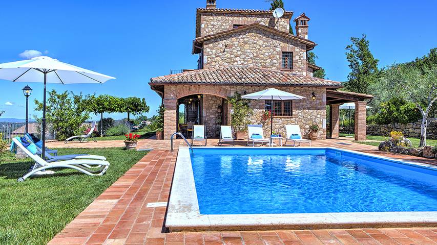 Casa vacanza per 8 persone, con Giardino a Massa Martana