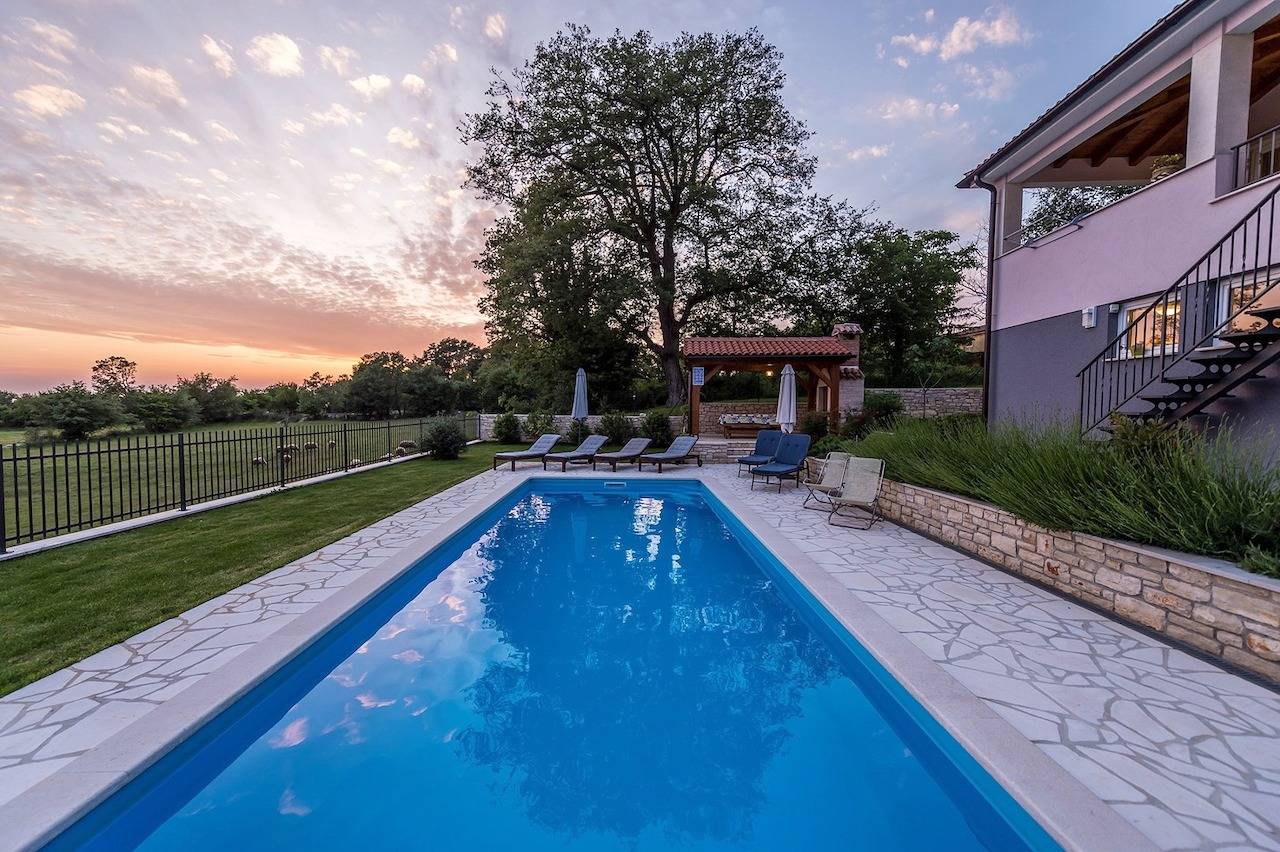 Villa Vesna with Private Pool in Jakovici, Central Istria