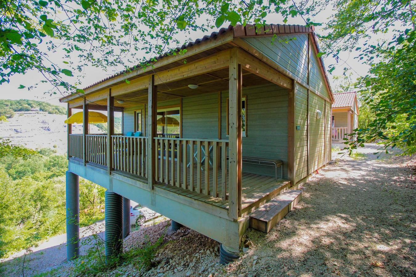 La Draille — Chalet Belvedère DeLuxe in Souillac, Lot