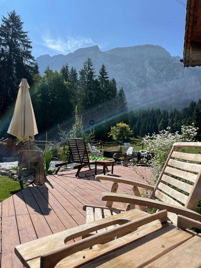 Gîte pour 4 personnes, avec balcon et vue ainsi que jardin et piscine à Mont-Saxonnex - 3