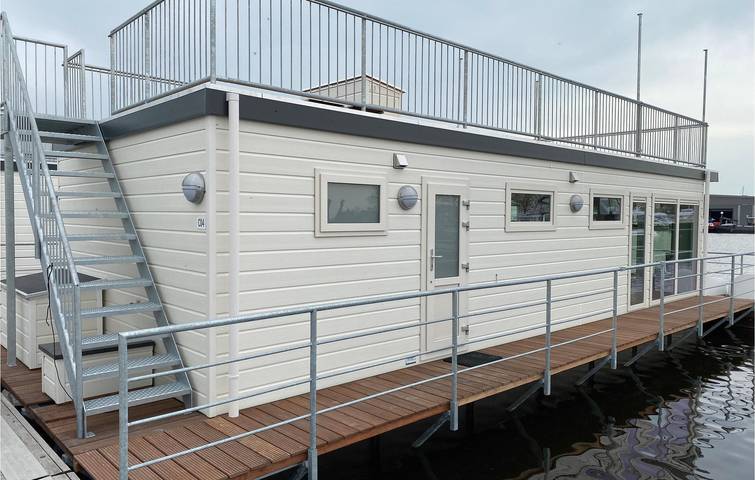 Hausboot für 5 Personen, mit Ausblick und Seeblick sowie Terrasse - 1