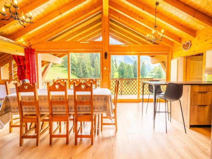 Gîte pour 8 personnes, avec balcon dans Lac des Confins - 4