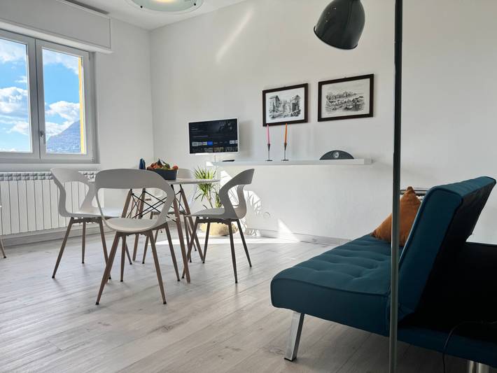 Appartamento per 5 persone, con Balcone e Vista lago a Blevio