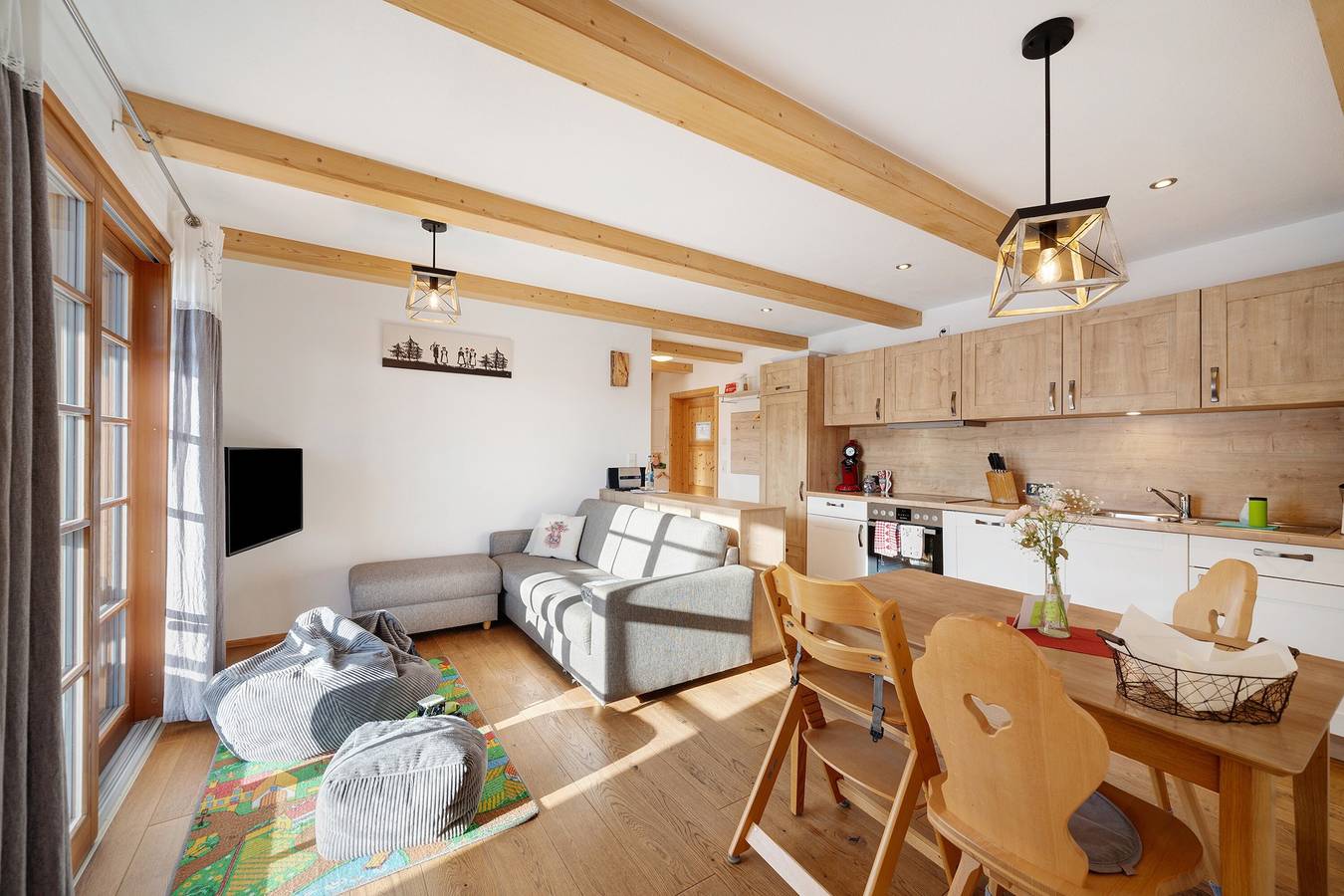 Ganze Wohnung, Ferienwohnung 'Holzfäller' mit privater Terrasse, Gemeinschaftsgarten und Wlan in Raitenbuch (Lenzkirch), Lenzkirch