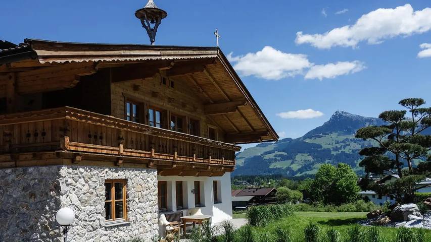 Ferienhaus für 17 Personen, mit Sauna und Garten, mit Haustier in Kirchberg in Tirol