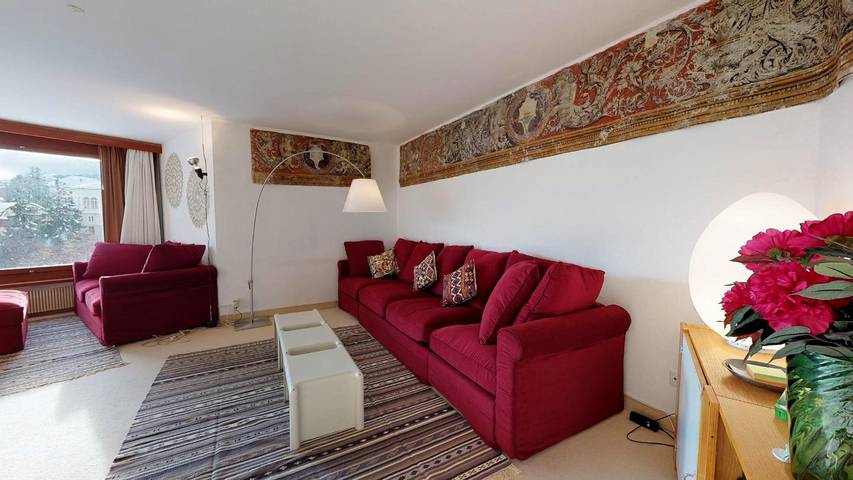 Ferienwohnung für 4 Personen, mit Balkon und Ausblick in Graubünden - 2