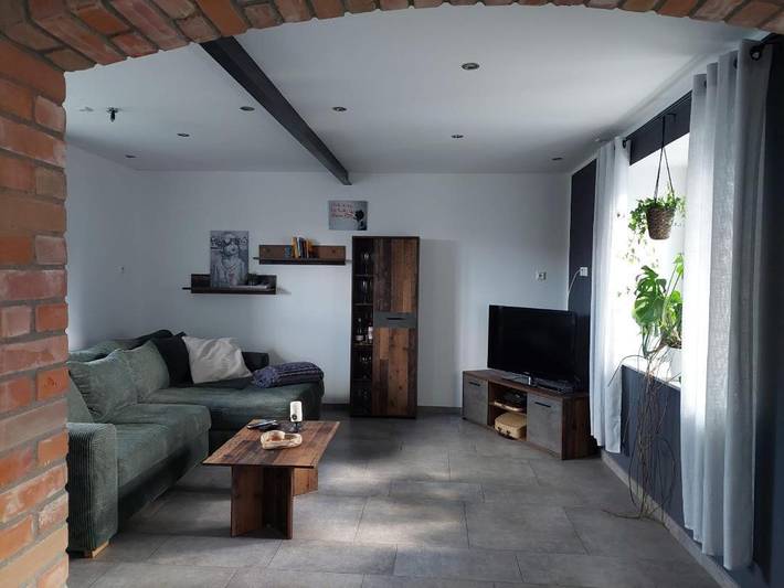 Ferienhaus für 6 Personen, mit Terrasse und Garten sowie Ausblick