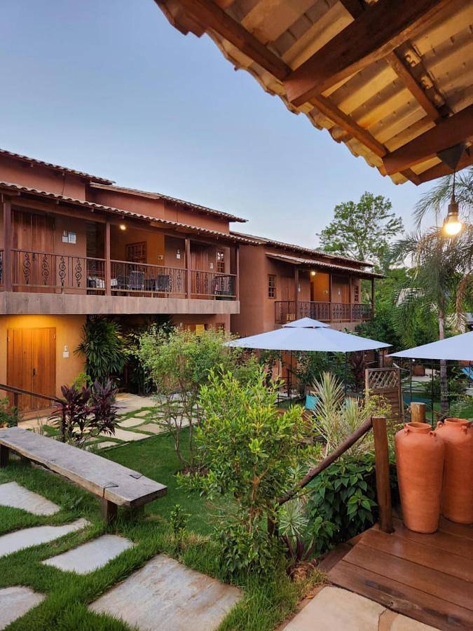 Pousadas para 2 pessoas, com piscina e jardim em Pirenópolis