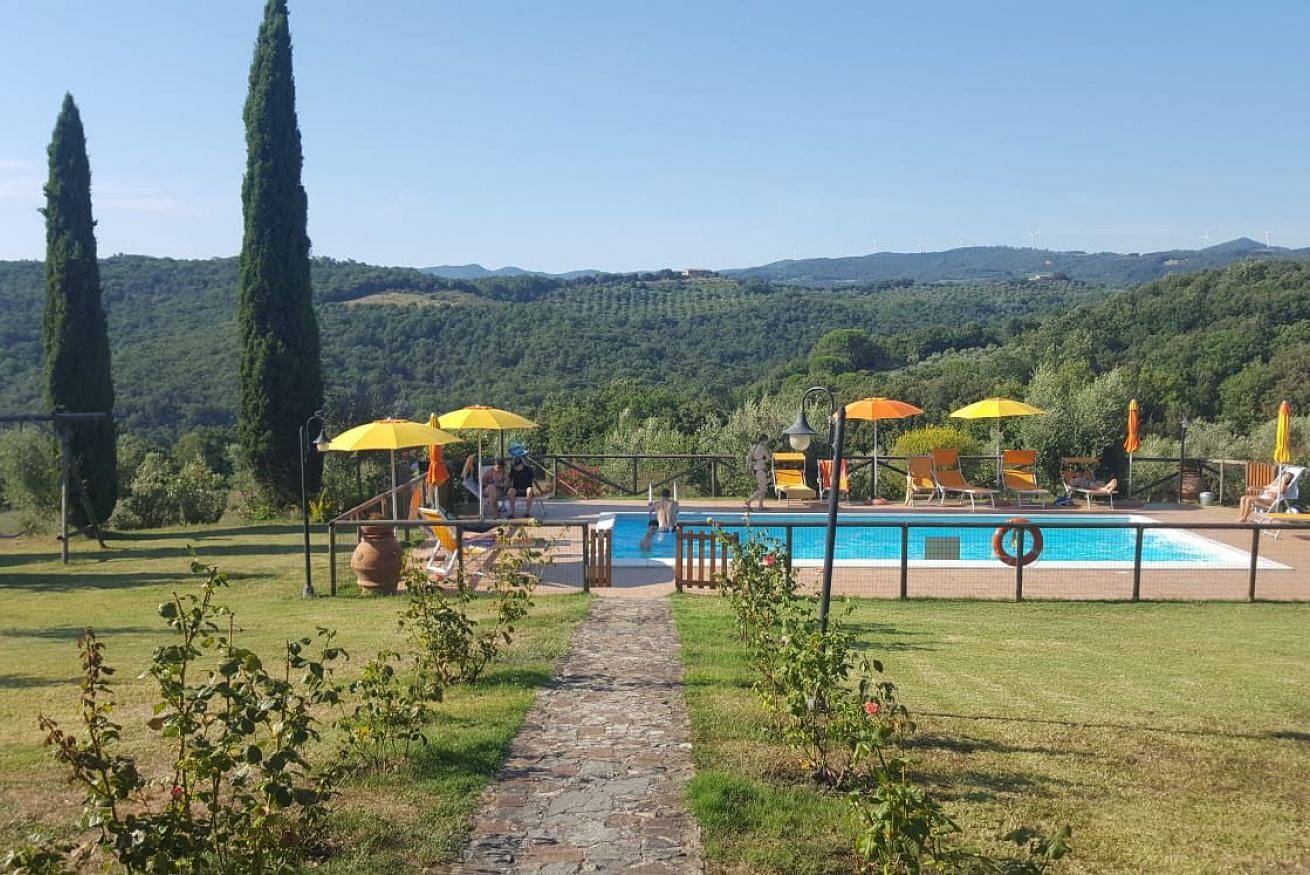 Ganze Wohnung, Agriturismo Gello piscina by Toscanatour in Montecatini Val di Cecina, Etruskische Küste