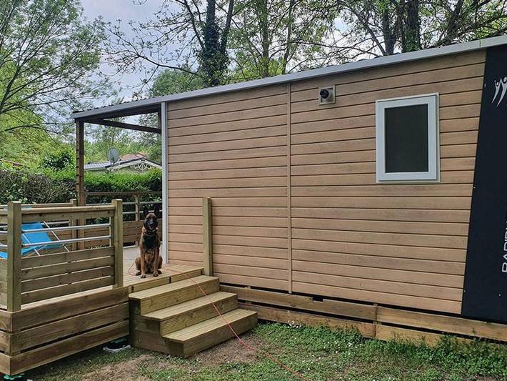 Camping pour 6 personnes, avec Piscine dans Chateau De La Vigne