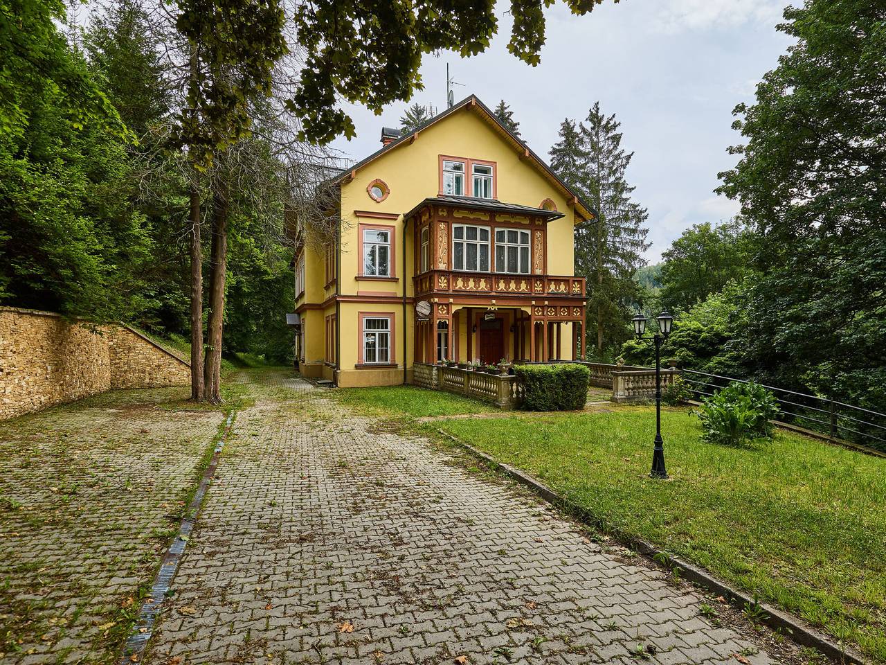 Ganze Wohnung, Villa Belvedere in Janské Lázně, Region Trautenau
