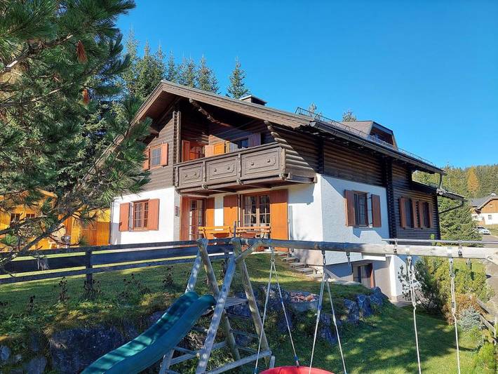 Ferienhaus für 10 Personen, mit Garten und Ausblick sowie Sauna