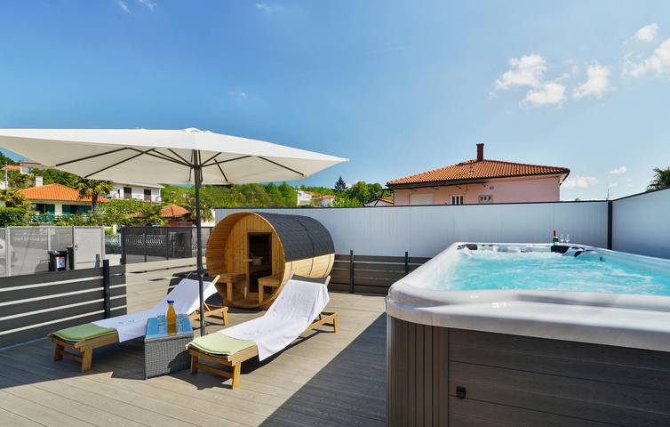 Ferienhaus für 6 Personen, mit Pool und Terrasse, mit Haustier in Opatija Riviera - 3
