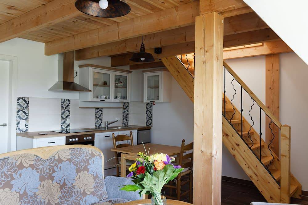 3) Fewo 3-Raum (74m², 5 Pers., 2 Schlafräume, Süd) - Landhaus Xl mit Sauna, in Carinerland, Neubukow-Salzhaff