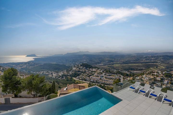 Villa für 8 Personen, mit Garten und Balkon sowie Pool, kinderfreundlich in Poble Nou de Benitatxell - 2