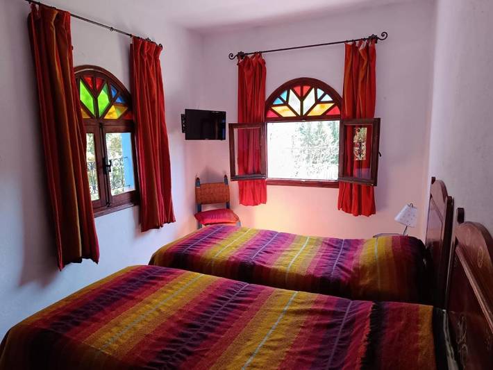 Hôtel pour 3 personnes, avec jardin ainsi que vue et piscine, animaux acceptés à Chefchaouen - 4