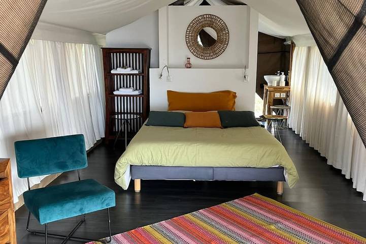 Ecolodge und Schwimmbad inmitten der Natur in Pietrosella, Ajaccio und Umgebung