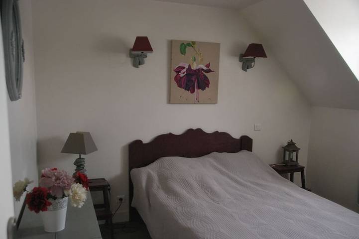 Appartement entier, Le grenier d'Orange  .  Appart dans maison ancienne à  20 m de la rue piétonne in Amboise, Région de Tours