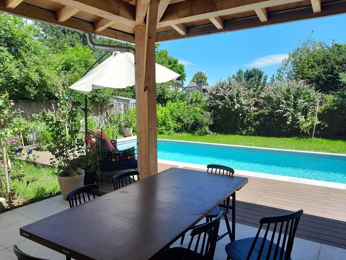 Location de vacances pour 2 personnes, avec piscine et jardin, animaux acceptés dans Béarn - 2