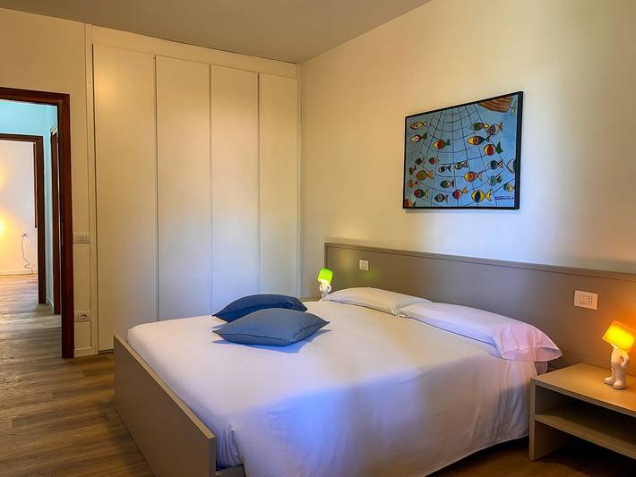 Gîte pour 4 personnes, avec Balcon ainsi que Terrasse et Jardin dans Perledo - 4