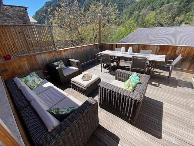 Appartement de vacances pour 4 personnes, avec Balcon ainsi que Terrasse et Vue